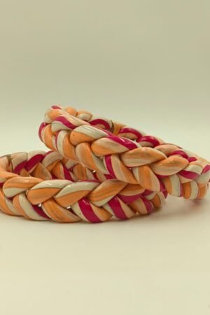 Rosewater Braid Bangles